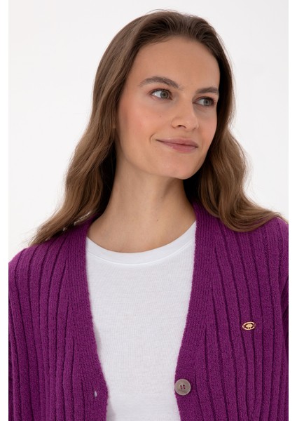 Kadın Menekşe Hırka (Triko) 50310022-VR037 fiyatları