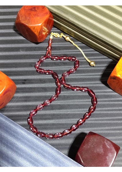 Ateş Kehribar Tesbih