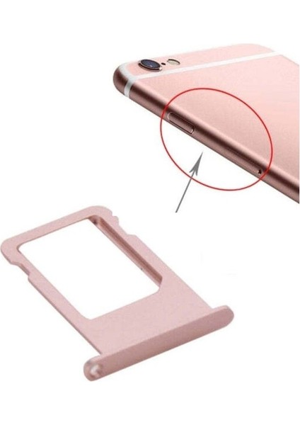 Iphone 6s Plus Sim Tepsisi ( Çekmece ) Rose Gold