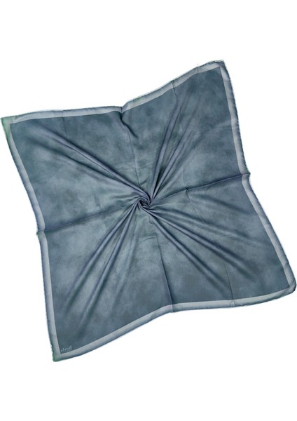 Ebruli Soft Pamuklu Desenli Eşarp - 95X95 cm fiyatları