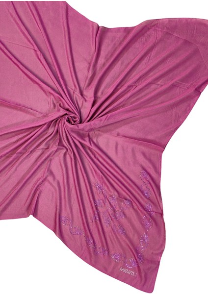 Mısırlı Eşarpları Taşlı Pamuklu Yazma Eşarp - 100X100 cm modelleri