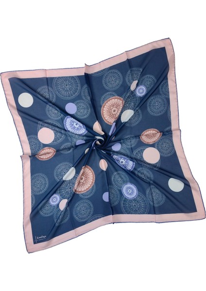 Emilya Kadın Fresh Şifon Desenli Geometrik Eşarp 90X90 cm fiyatları