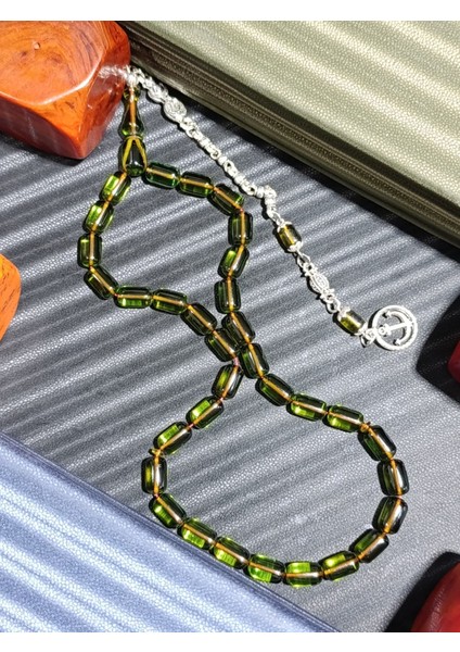 Blok Zar Kehribar Tesbih