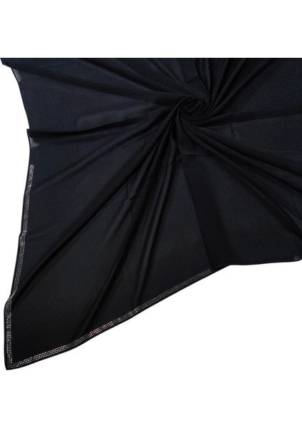 Mim Eşarp Medine Ipeği Abiye Taşlı Eşarp – 110X110 cm fiyatları