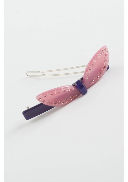 Kanat Taşlı Klipsli Toka