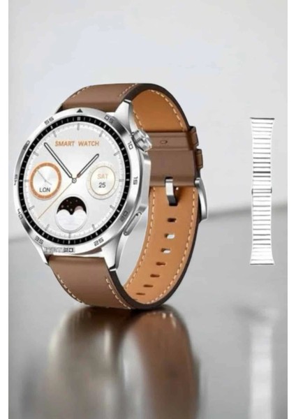 Akıllı Saat Titreşimli Amoled Ekran Uyku ve Sağlık Takibi Sesli Görüşme fırsatları