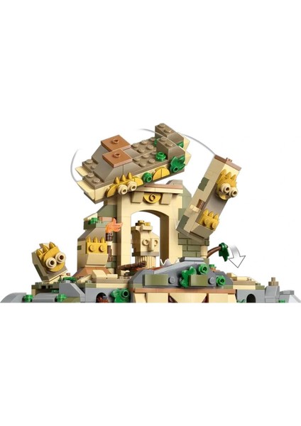 76976 LEGO Jurassic World Spinosaurus ve Quetzalcoatlus 984 Parça +8 Yaş modelleri