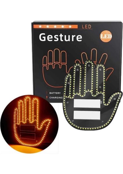 LED Işık El Işareti Araç Camı Için Uzaktan Kumandalı fiyatları