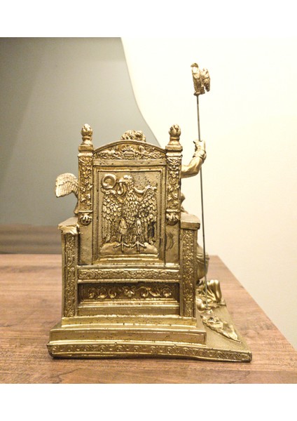 Tasarım Zeus ve Hera Biblo Heykel Ev Dekor Dekoratif Hediyelik fırsatları