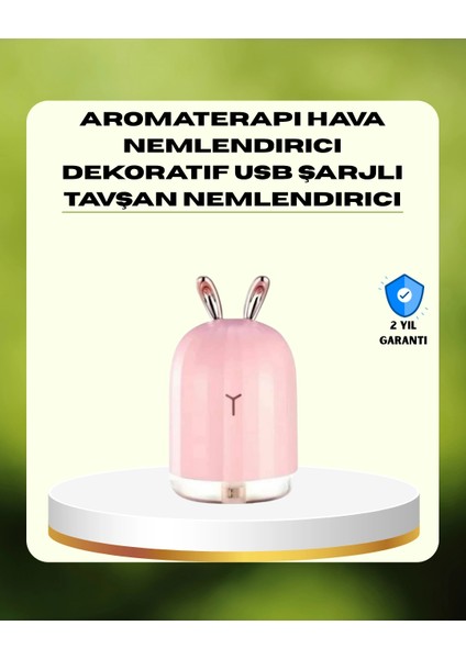 200 ml Ultrasonik Aroma Difüzör ve Hava Nemlendirici Gece Lambalı