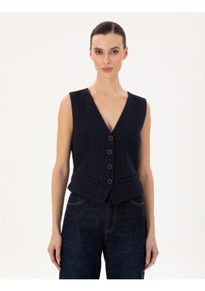 Kadın Lacivert Yelek 50296067-VR033