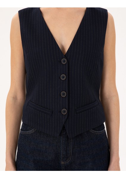 Kadın Lacivert Yelek 50296067-VR033