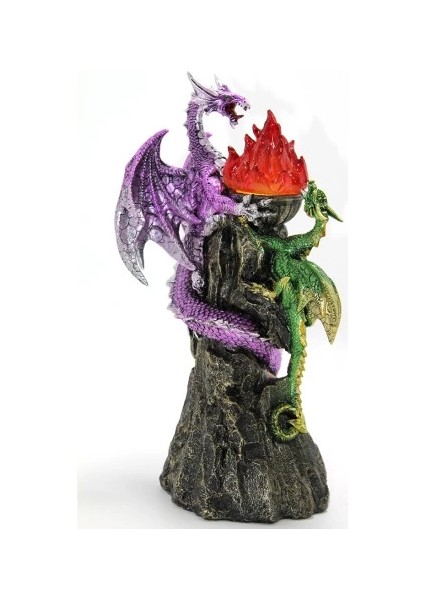 Polyester Dragon Tasarımlı LED