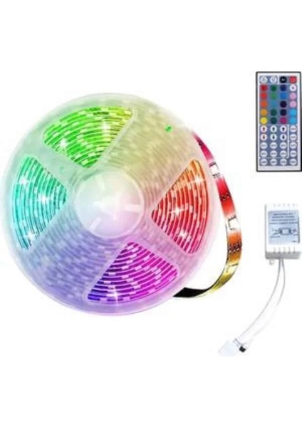 Rgb Neon Şerit LED Lamba 10 Metre Iç Mekan Tasarımına Uygun