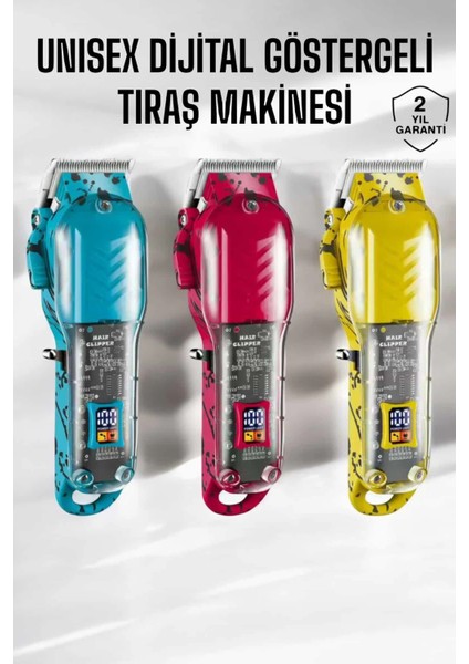 Islak ve Kuru Kullanıma Uygun Şarjlı Tıraş Makinesi