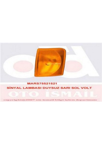 Techmrt Sinyal Lambasi Sol Sari Duysuz [ Volkswagen Volt LT35 1998-2003 ]