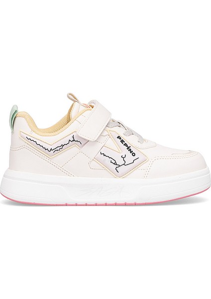 FK25-1831 Filet Kız Çocuk Yürüyüş Ayakkabısı Krem