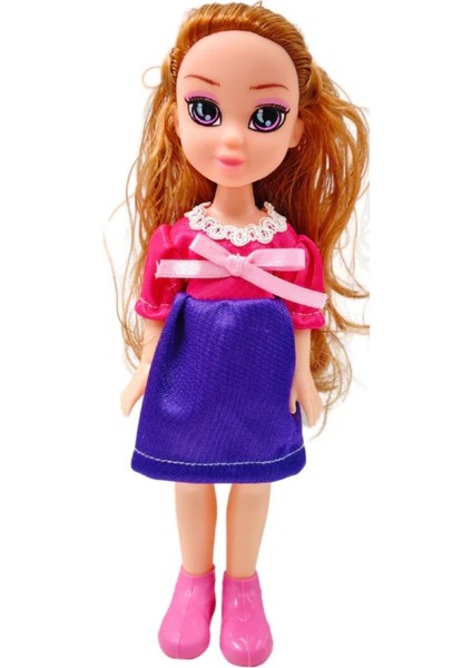 Karlar Ülkesi - Karlar Kraliçesi Bebek 25 cm - Esmer (Lisinya)