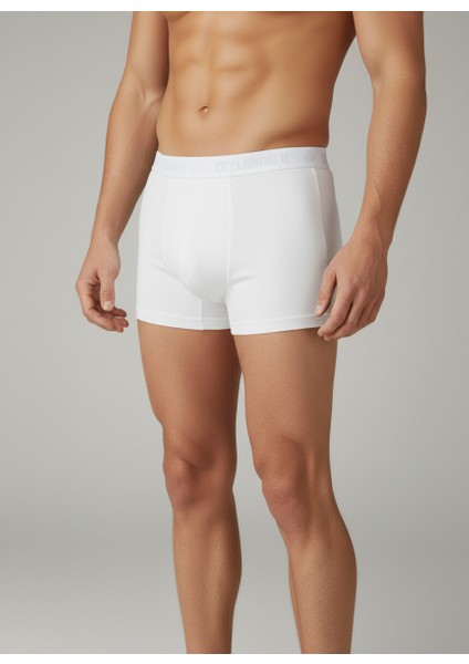 Boxer Pamuklu Cotton 6'lı Ekonomik Paket Slim Fit Extra Esnek Model modelleri