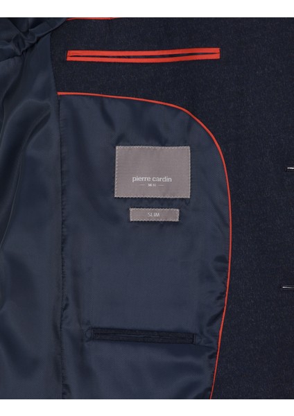 Erkek Lacivert Slim Fit Takım Elbise 50260093-VR033