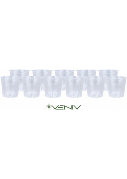 Orkide Yetiştirme Saksısı(Pot) 10 ADET-0.75L