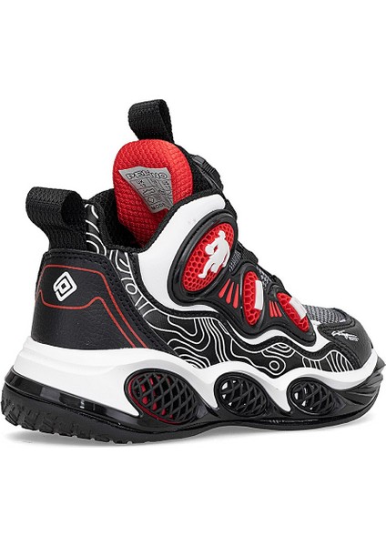 FK25-1822 Filet Erkek Çocuk Basketbol Ayakkabısı Siyah - Kırmızı fırsatları