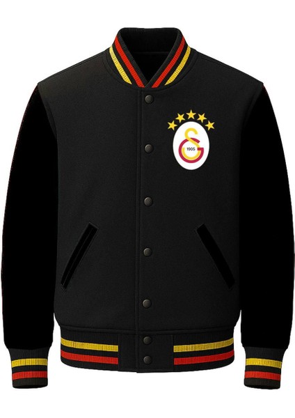 Erkek Çocuk Galatasaraylı Taraftar Kolej Ceketi - Montu