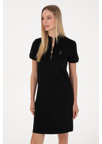 Kadın Siyah Elbise (Örme) 50314216-VR046 fiyatları