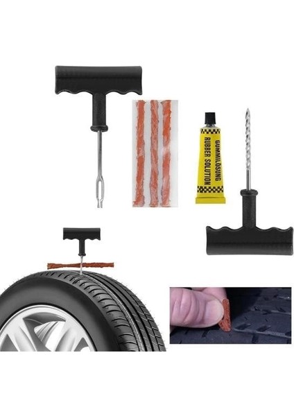 6 Parça Araba Motosiklet Otomobil Bisiklet Lastik Tamir Kiti Araç Bakım Seti indirimleri