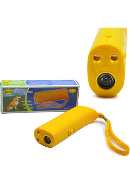 Ultrasonik Köpeksavar Cihaz – 150 Desibel, Ses Dalgasıyla Zararsız Koruma, LED Işıklı, Taşınabilir Etkili