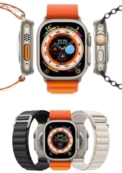 Yeni Nesil Akıllı Saat Çok Yönlü Titreşimli 49 mm Android ve Ios Uyumlu fırsatları