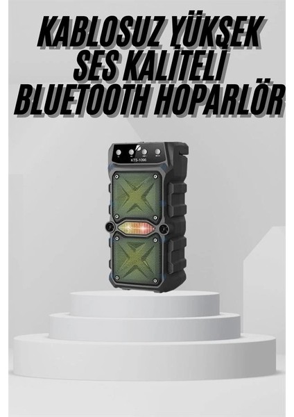 Bluetooth Hoparlör Yüksek Ses Kaliteli Büyük Boy Çift Çıkışlı Ses Bombası fiyatları