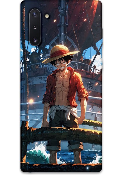 Galaxy Note 10 Uyumlu Anime Desenli Telefon Kılıfı + Ekran Koruyucu - 5890