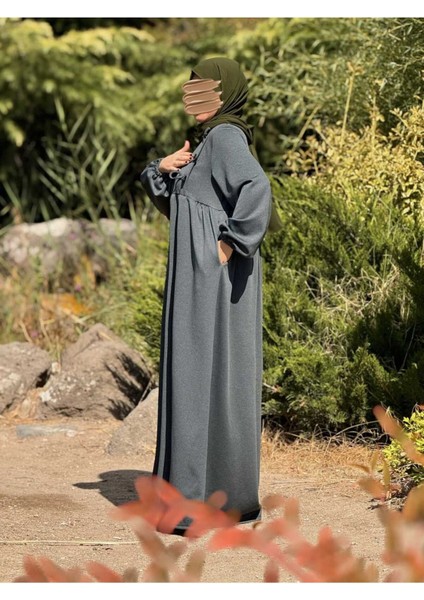 Ankanoor 3 Fiyonklu Örme Elbise ANKA255109 modelleri