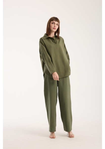 Ipeksi Yumuşaklıkta Modal Kumaş Rahat Kesim Pantolon indirimleri