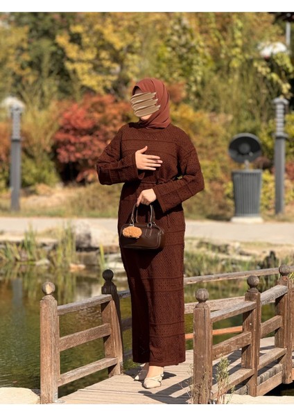 Ankanoor Uzun Kol Içlikli Otantik Otantik Triko Elbise ANKA252004 fiyatları