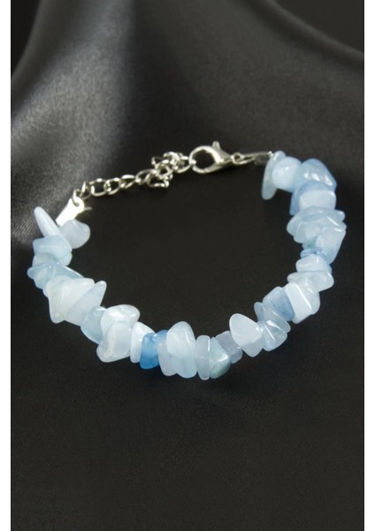 Akik Kırık Doğaltaşlı Bileklik