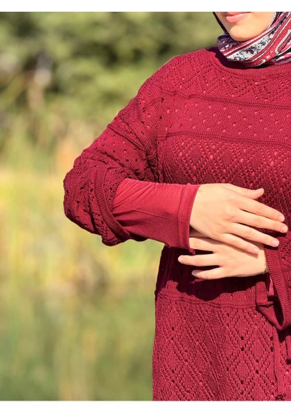 Ankanoor Uzun Kol Içlikli Otantik Otantik Triko Elbise ANKA252004 fiyatları