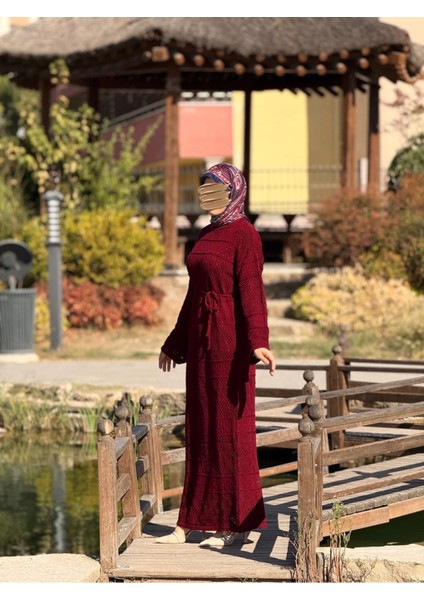 Ankanoor Uzun Kol Içlikli Otantik Otantik Triko Elbise ANKA252004 modelleri