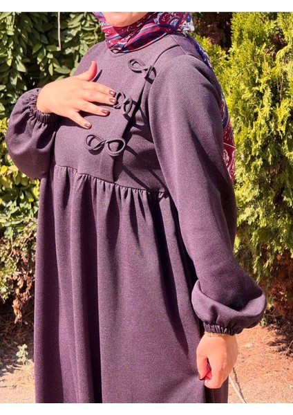 Ankanoor 3 Fiyonklu Örme Elbise ANKA255109 fırsatları