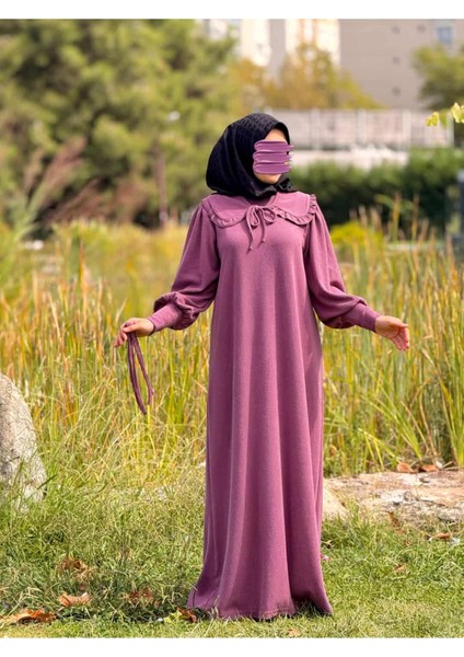 Ankanoor Seyyar Bebe Yakalı Örme Elbise ANKA255106 fırsatları