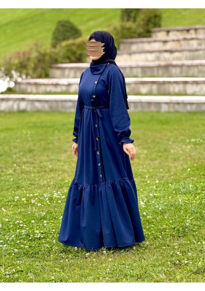 Ankanoor Anvelop Yandan Düğmeli Örme Elbise ANKA255113 fiyatları