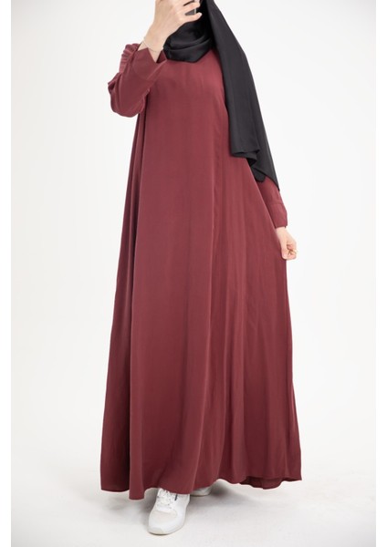 Ankanoor Modal Cupra Yırtmaç Kol Drapeli Elbise ANKA253003 fiyatları