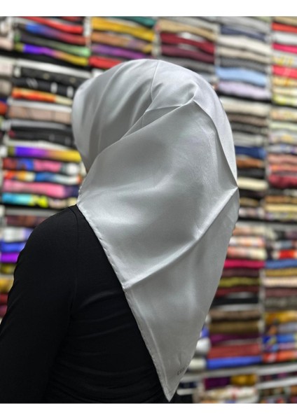 Düz Fon Ipek Twill Eşarp 4053 03