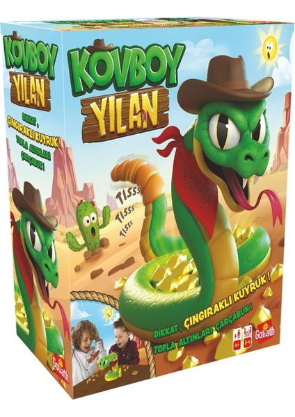 935156 Goliath Kovboy Yılan +4 Yaş modelleri