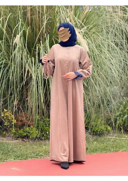 Ankanoor Garnili Kadife Elbise ANKA255112 fırsatları