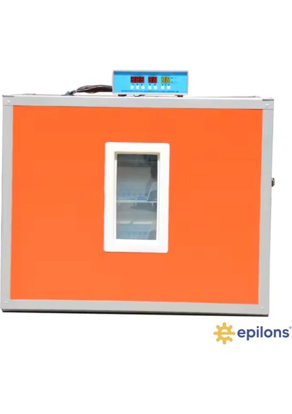 Endüstriyel 256 Yumurtalık Otomatik Kuluçka Makinesi Dijital Panel Isı Nem Ayarlı – Tavuk Ördek Civciv Hindi Yumurta