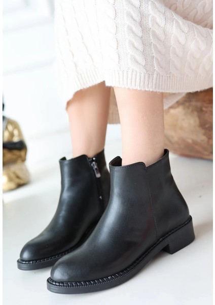 Moed Siyah Cilt Topuklu Bot fiyatları