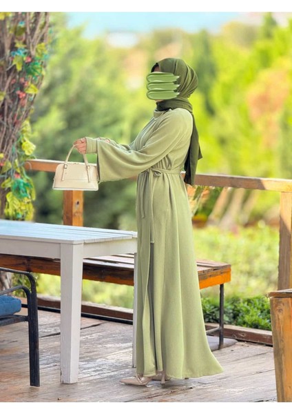 Ankanoor Anvelop Kolluklu Örme Ferace&elbise ANKA255103 modelleri