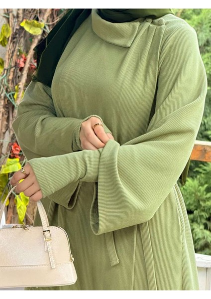 Ankanoor Anvelop Kolluklu Örme Ferace&elbise ANKA255103